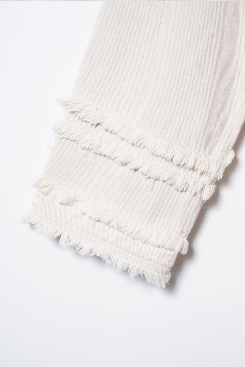 Micalle Micalle(ミカーレミカーレ) フリンジデニムジャケット