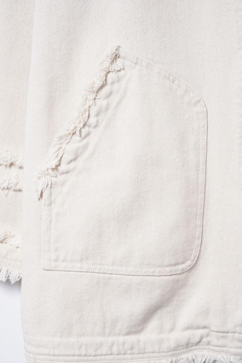 専用　ミカーレミカーレ　新品デニムジャケット MICALLE MICALLE(ミカーレミカーレ)デニムxグレンチェック柄