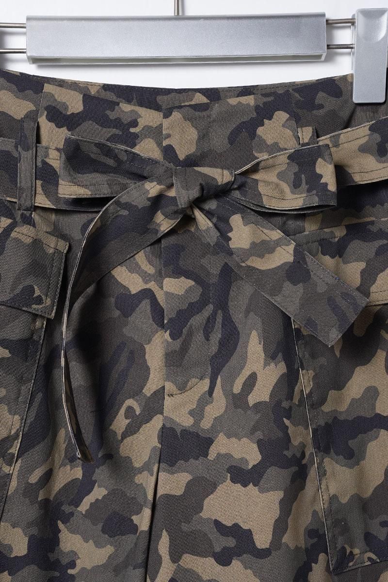 マルゴー　スカート MARGAUX VINTAGE (マルゴーヴィンテージ) 迷彩柄ティーアード