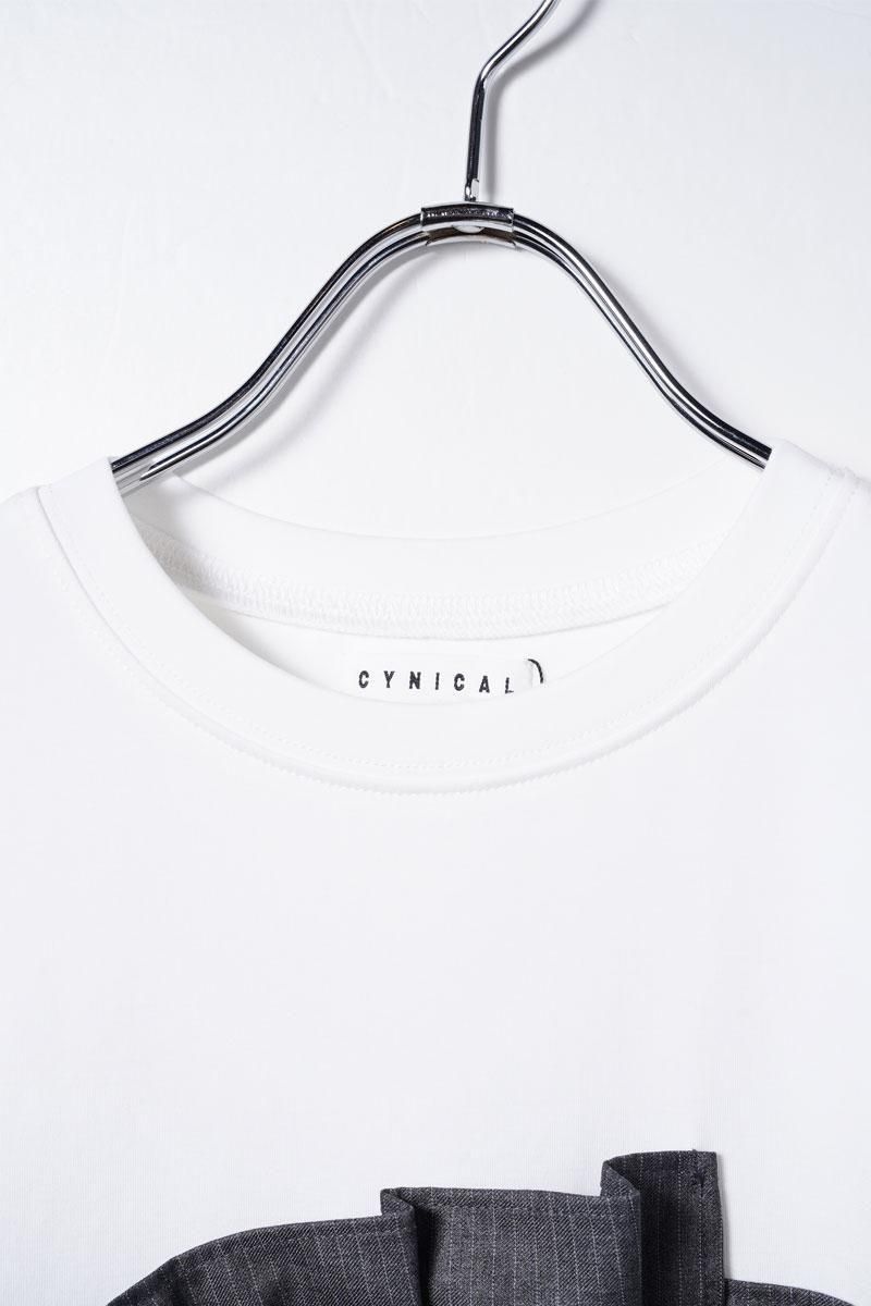 CYNICAL フリルビスチェドッキングTシャツ 通販 | セレクト