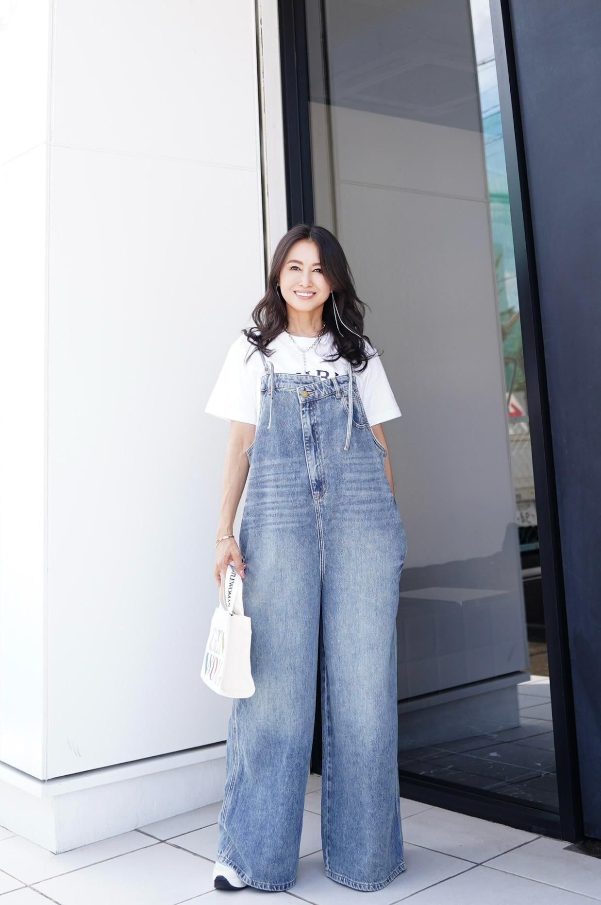 ポリーヌブロー デニムワンピース スカート 試着のみ M ポリーヌ