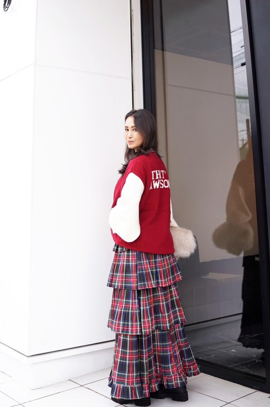 DOUBLE STANDARD CLOTHING フリルロングスカート 🖤DOUBLE STANDARD CLOTHING🖤スカート