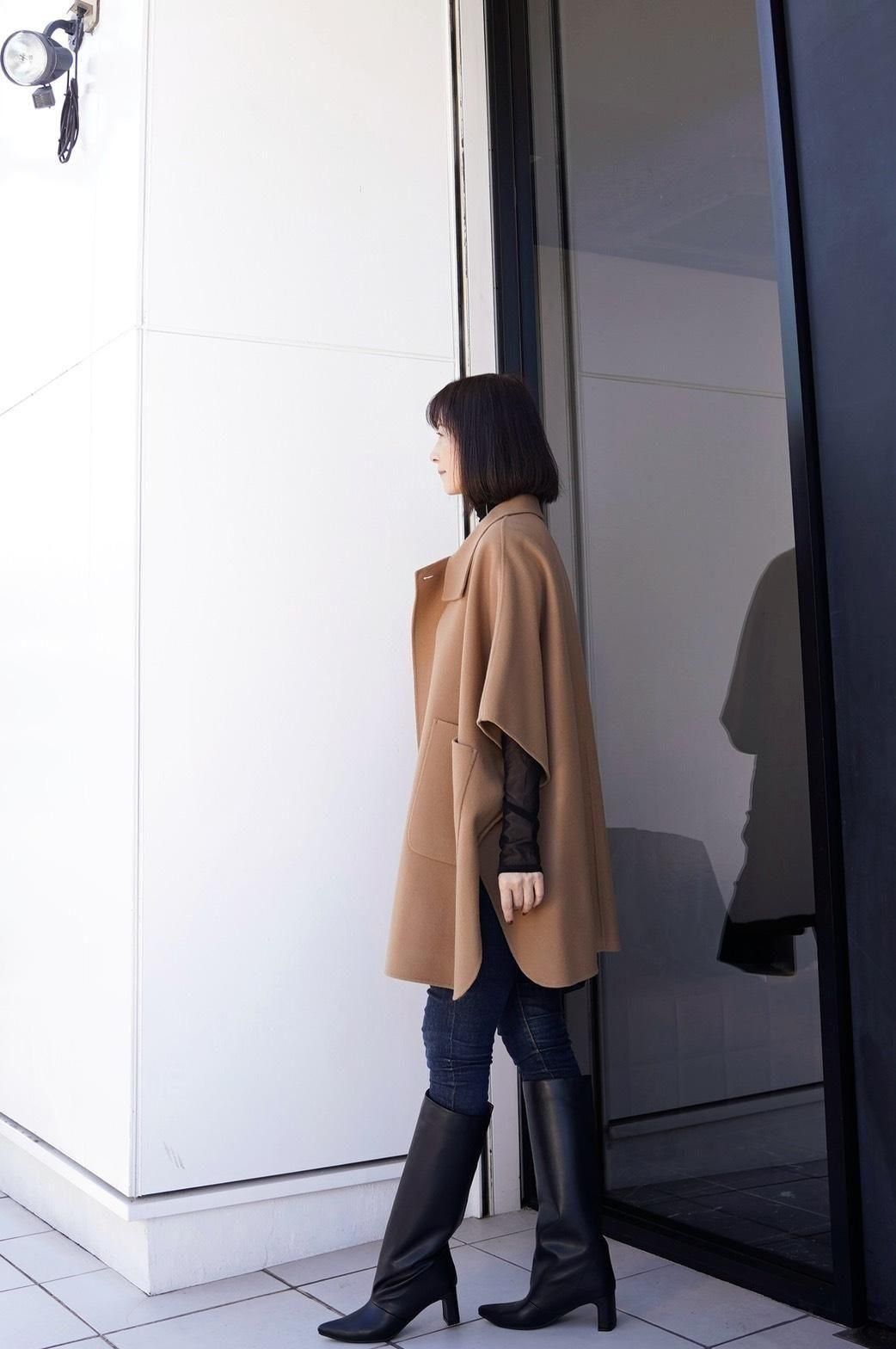 【CLOCHE】スタンドコート　売り切れ品☆ 楽天市場】WEB限定セール ☆5490円→1290円フレアスタンドカラーコート