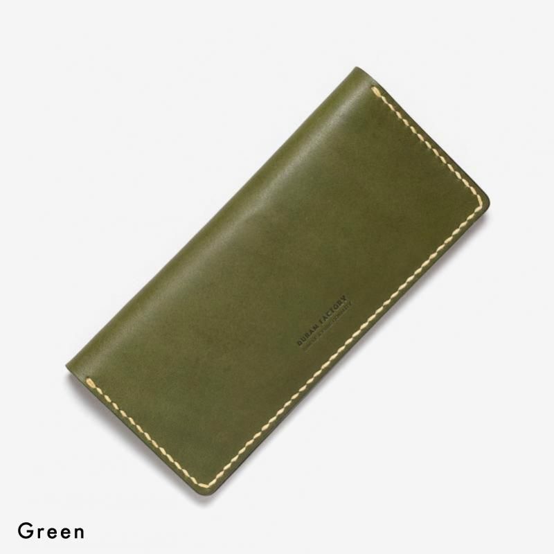 スリムな革の長財布 | ハンドメイド革小物のDuram Online Shop
