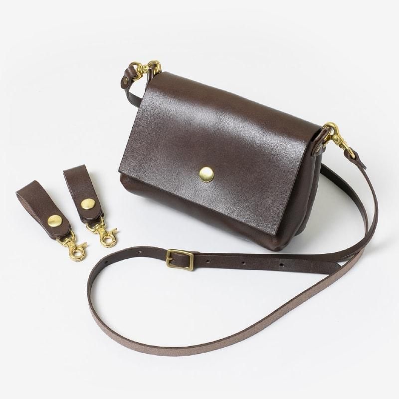 【大注目】 ミニマルポーチ Duram | Shop Online 革小物のDuram 置物
