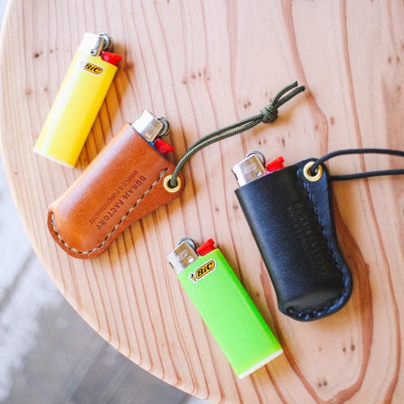BIC miniライターのレザーケース | ハンドメイド革小物のDuram Online Shop