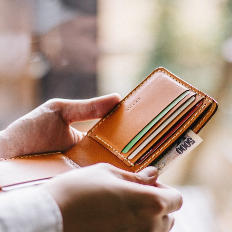 ハンドメイドの二つ折り財布 | ハンドメイド革小物のDuram Online Shop