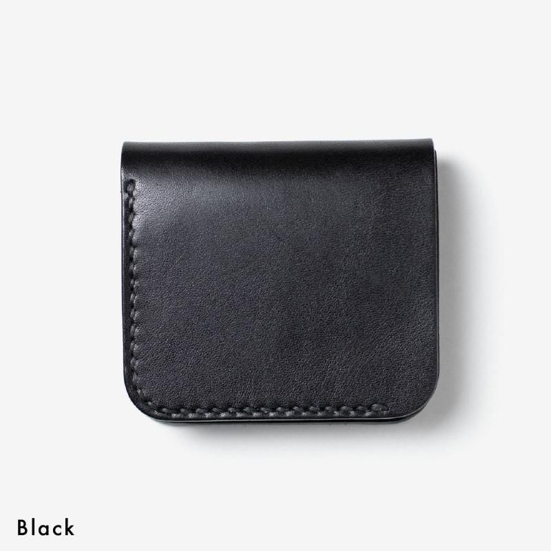 009 コンパクト二つ折り財布 Amo Leather Craft