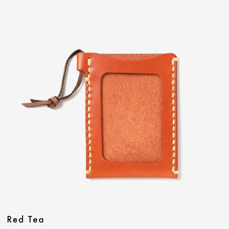 縫わない 革のパスケース Leather Pass Holder Without Sewing