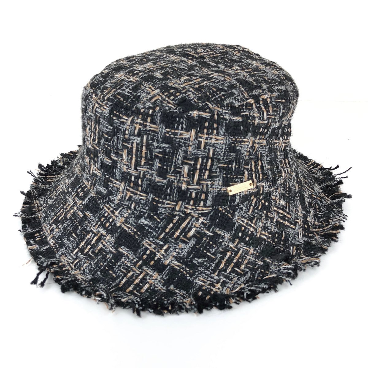 Tweed Fringe Hat