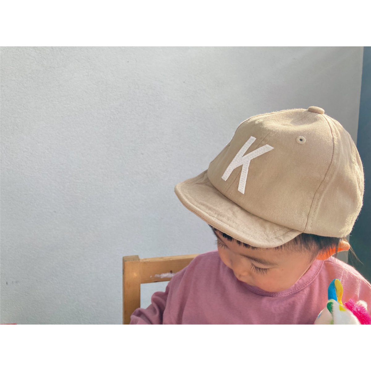 【KIDS】Kids Sim Logo Cap