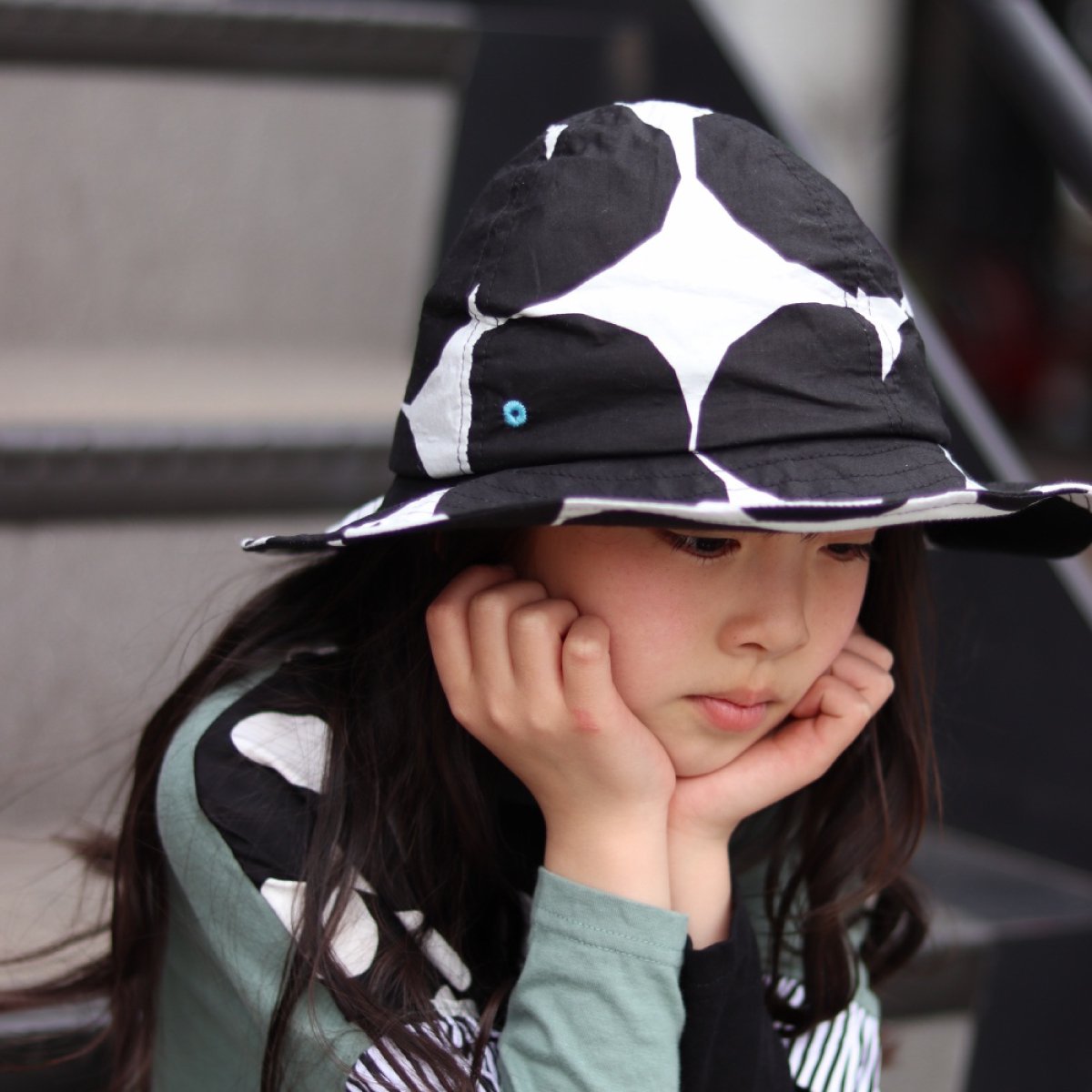 【KIDS】Dot Mountain Hat