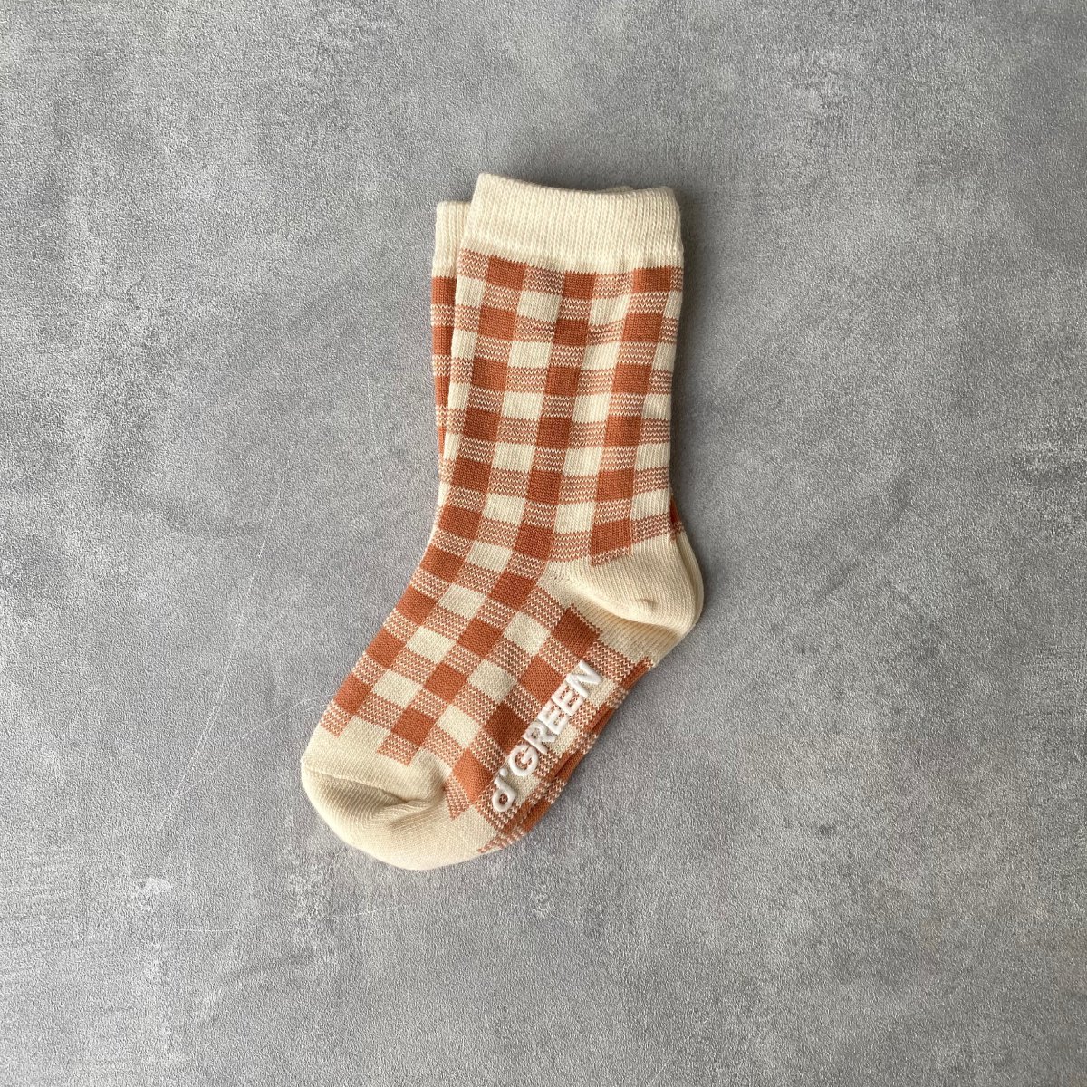 【BABY】Natural Check Socks