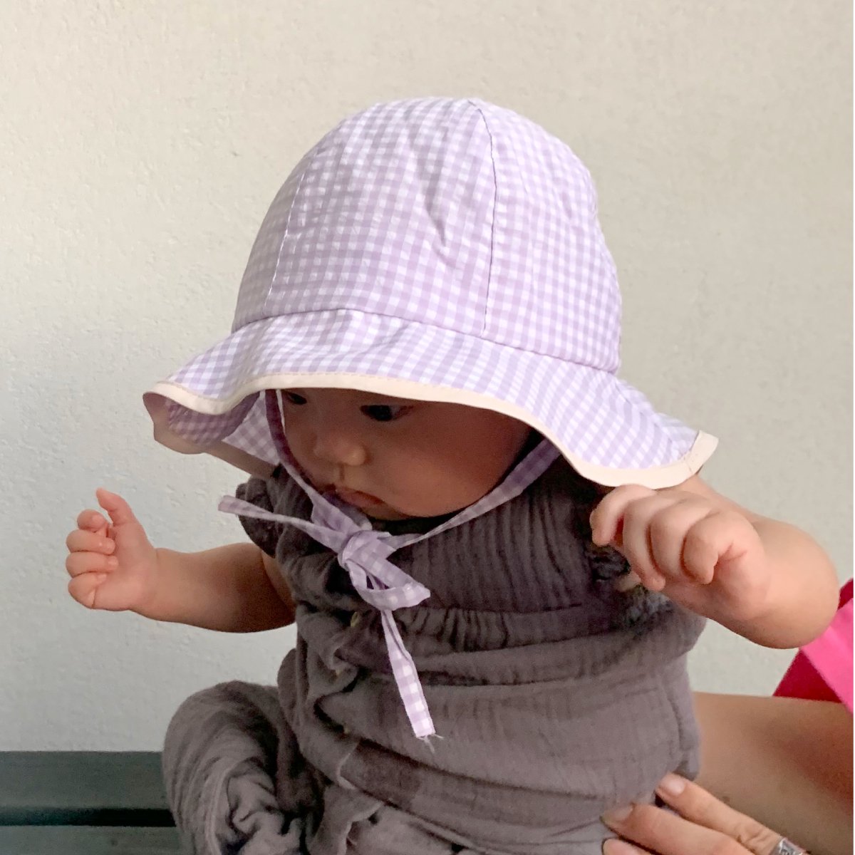 【BABY】Sugar Check Hat