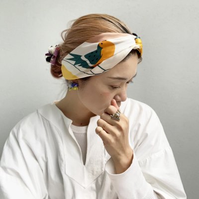 <img class='new_mark_img1' src='https://img.shop-pro.jp/img/new/icons14.gif' style='border:none;display:inline;margin:0px;padding:0px;width:auto;' />Pansy Scarf Turban