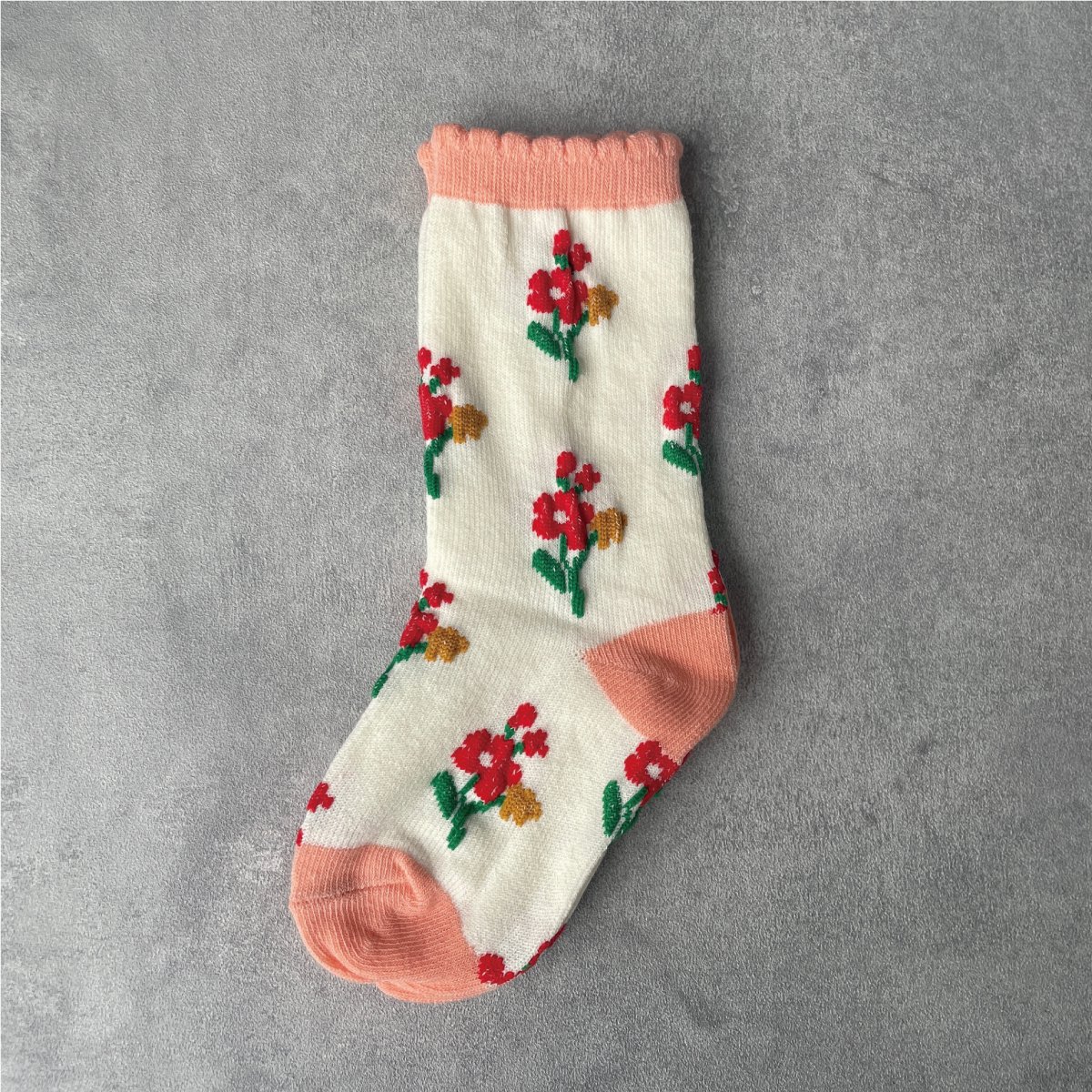 【KIDS】Flower Socks 詳細画像4