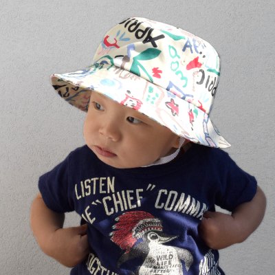 <img class='new_mark_img1' src='https://img.shop-pro.jp/img/new/icons13.gif' style='border:none;display:inline;margin:0px;padding:0px;width:auto;' />BABYBaby DrawPa Hat