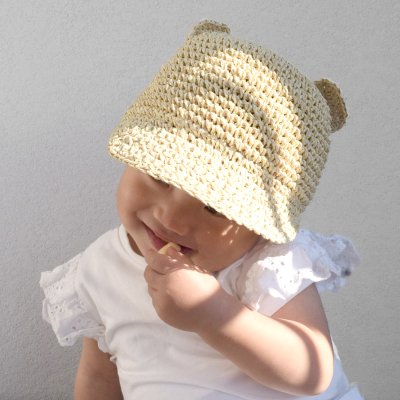 <img class='new_mark_img1' src='https://img.shop-pro.jp/img/new/icons13.gif' style='border:none;display:inline;margin:0px;padding:0px;width:auto;' />BABYPaper Bear Cap