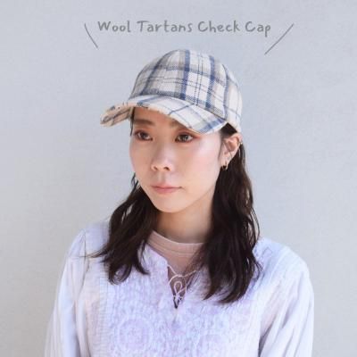 Wool Tartans Check Cap