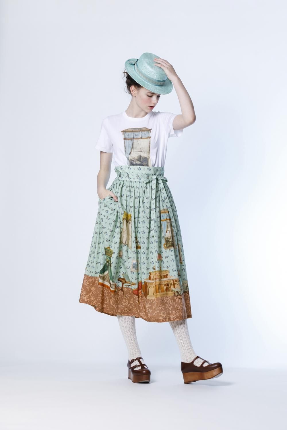 ウッドソール2ストラップシューズ - Jane Marple Online Shop ウッドソール2ストラップシューズ - Jane Marple Online Shop