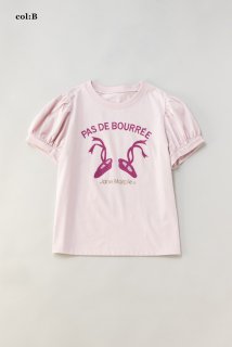 Pas de bourrée Tシャツ<img class='new_mark_img2' src='https://img.shop-pro.jp/img/new/icons14.gif' style='border:none;display:inline;margin:0px;padding:0px;width:auto;' />