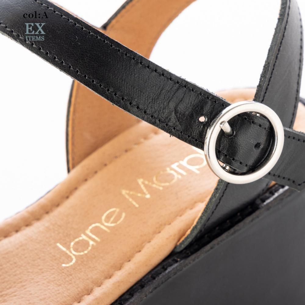 Jane Marple 2ストラップリボンシューズ ジェーンマープルの新作シューズ、キップレザー使用の“リボン