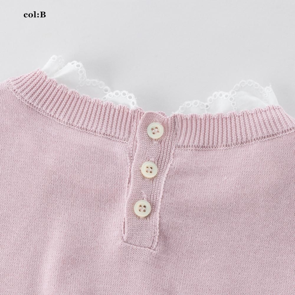 レーストリムセーター - Jane Marple Online Shop
