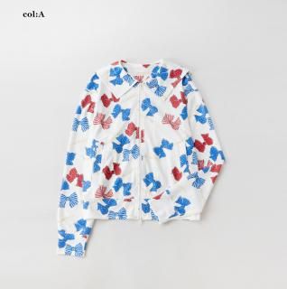 Anniversary ribbonsジップアップブルゾン
