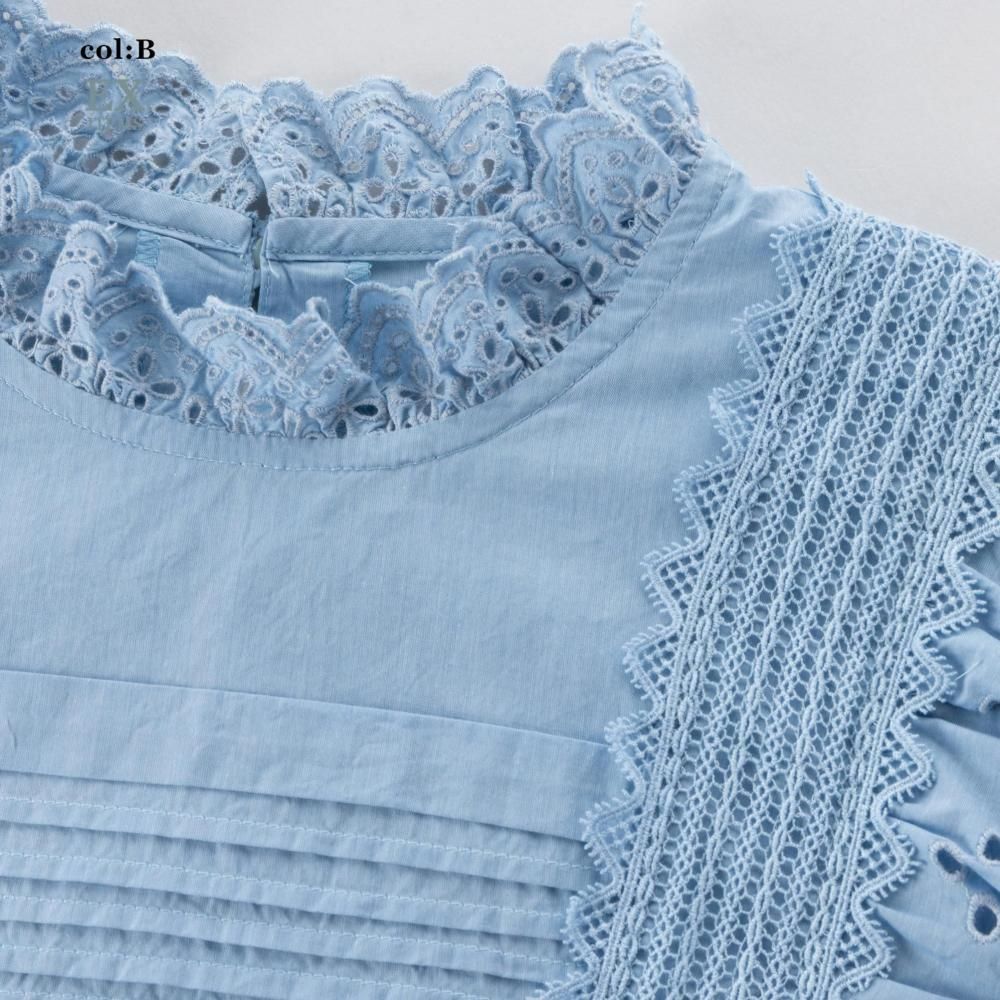 vintage ウクライナ チュニック ブラウス jantiques toro 小さいサイズ/洗濯機で洗える】ピンタックデザインチュニック