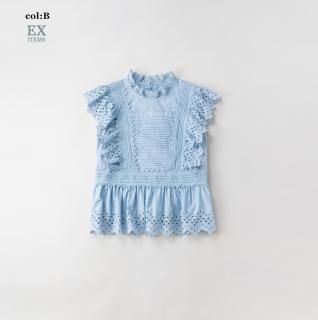 オーガニックブロード チュニックブラウス