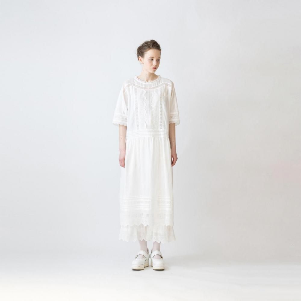 Jane Marple フリルトリムドレス Jane Marple / MADELEINE&COLLEEN'S ORCHARDフリルトリムドレス