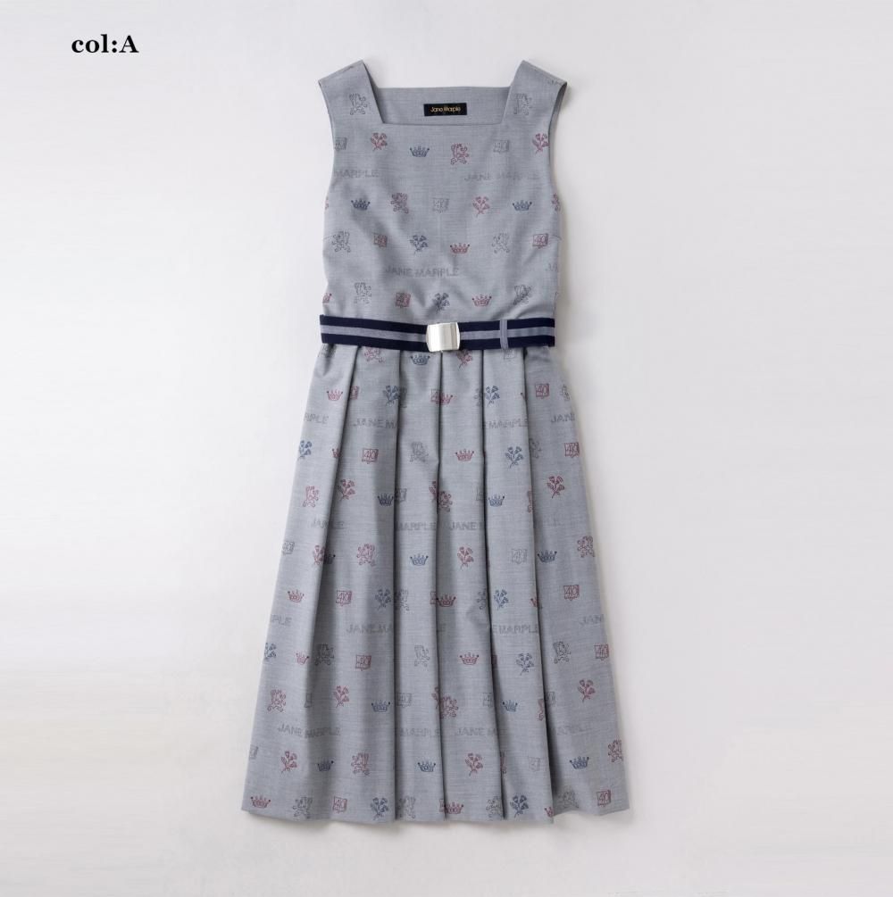 Dormitory motifsベルテッドドレス - Jane Marple Online Shop