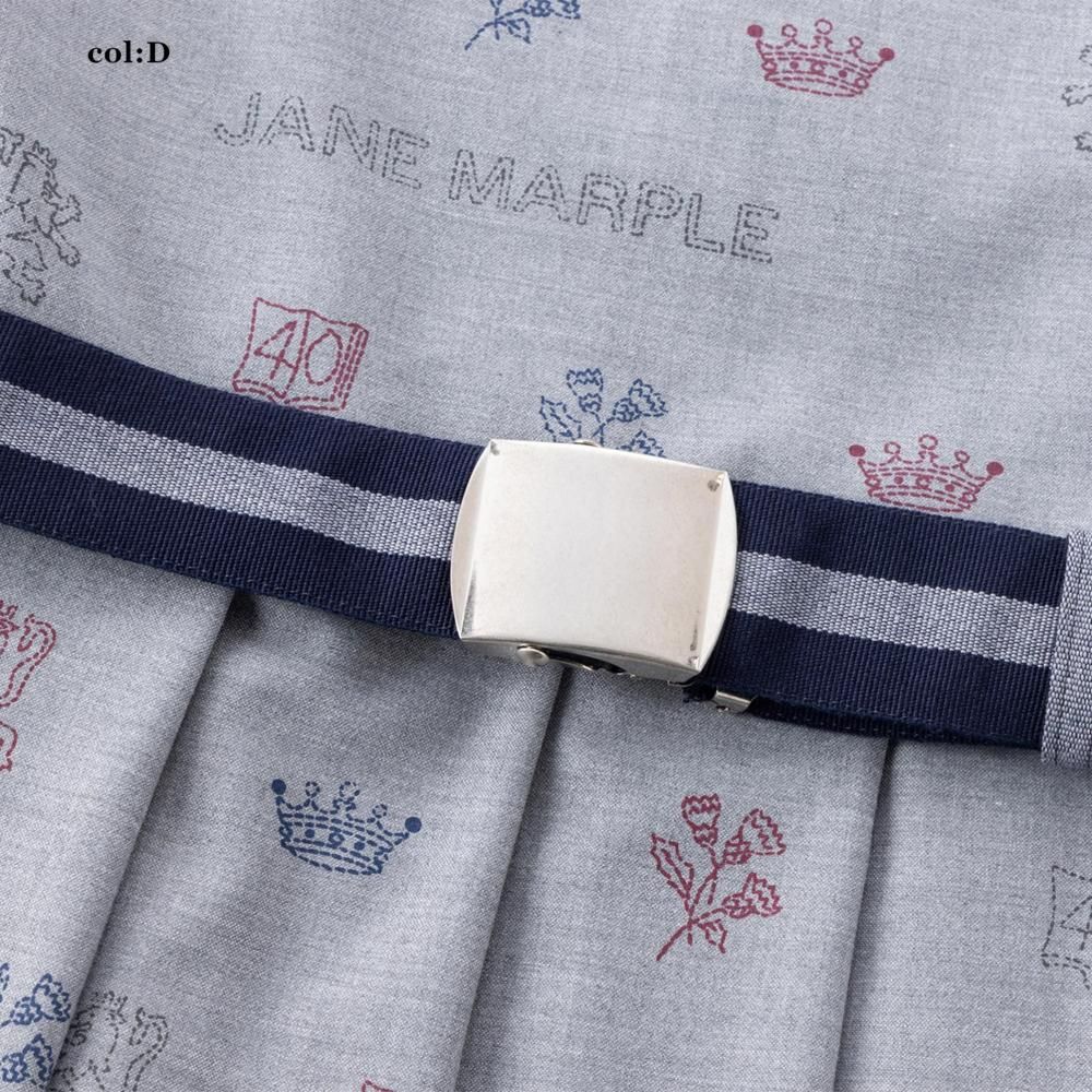 今季秋物 Dormitory motifs ベルテッドドレス ジェーンマープル Dormitory motifsベルテッドドレス - Jane Marple Online Shop