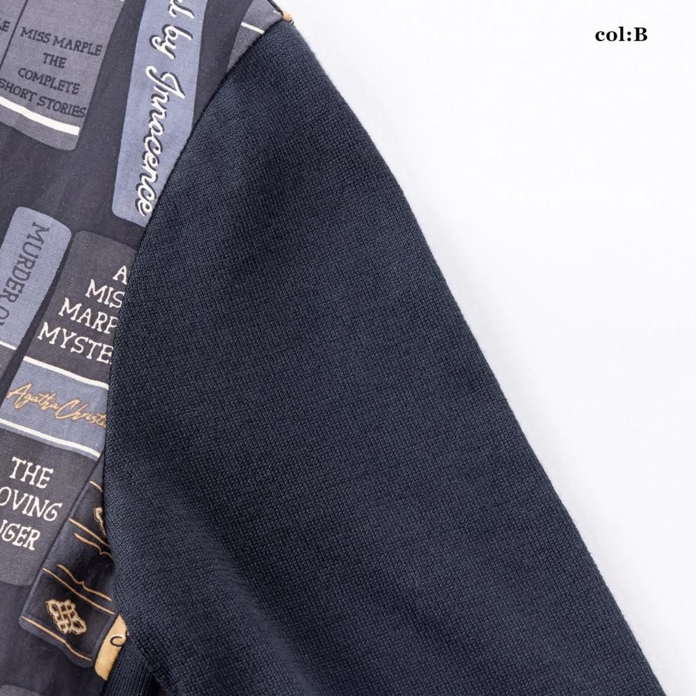 【値下げ】ジェーンマープル Agatha's libraryカーディガン Agatha's libraryカーディガン - Jane Marple Online Shop