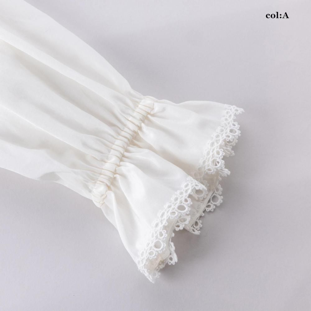 トリプルリボンジャボブラウス - Jane Marple Online Shop