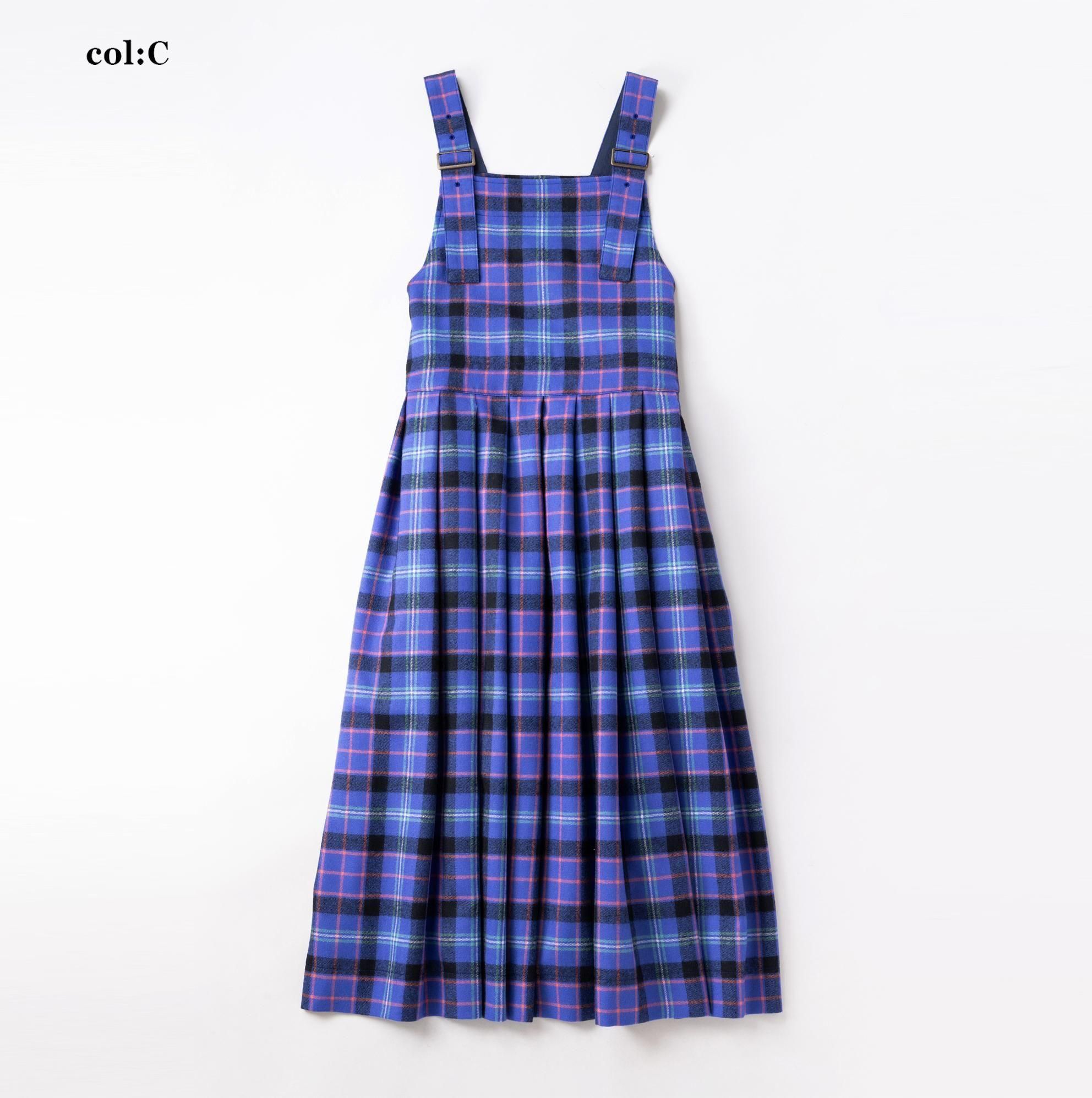 タータンチェック タブリエドレス - Jane Marple Online Shop