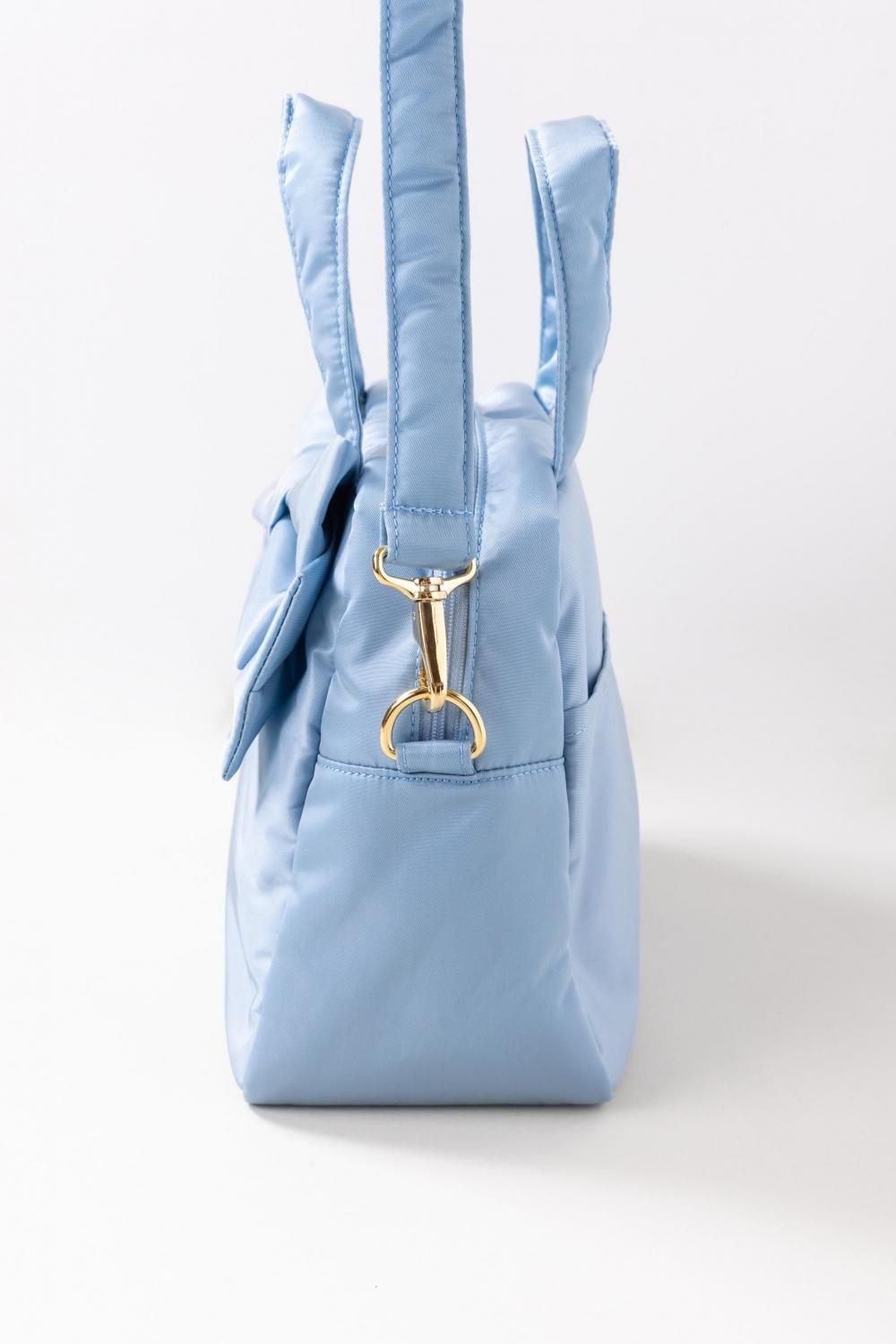 ジェーンマープル　リボンショルダーバッグ　ネイビー ショルダーリボンバッグ - Jane Marple Online Shop