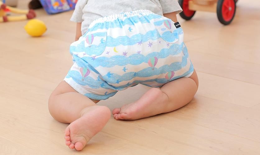 かぼちゃパンツ❤オーダー受付中❤ かぼちゃパンツ：sora（ピンク・ブルー）