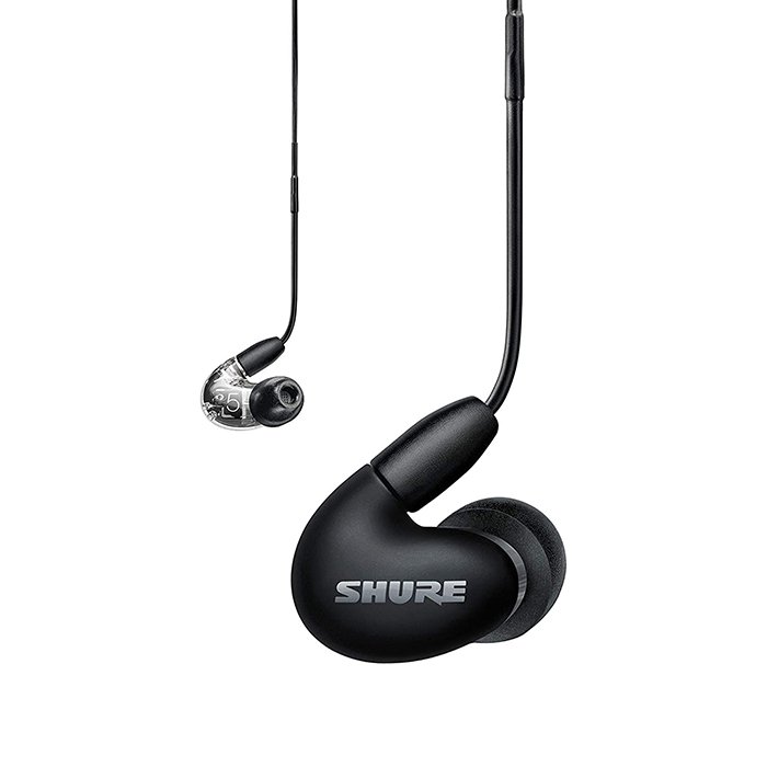 SHURE イヤホン SE215 リケーブル・ヘッドフォンジャックアダプタ付き