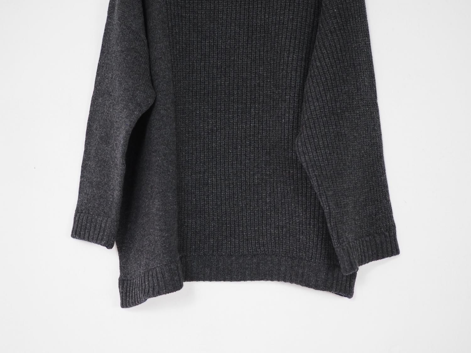 「DULCAMARA］アシンメトリーニット 中古・古着通販】Dulcamara (ドゥルカマラ) アシンメトリーニットPO