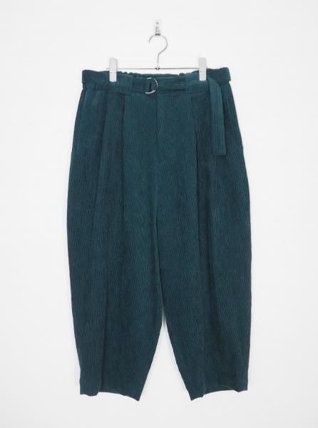 <img class='new_mark_img1' src='https://img.shop-pro.jp/img/new/icons20.gif' style='border:none;display:inline;margin:0px;padding:0px;width:auto;' />40%OFF[DULCAMARA] コーデュロイベルトワイドPT -GREEN-