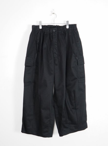 <img class='new_mark_img1' src='https://img.shop-pro.jp/img/new/icons14.gif' style='border:none;display:inline;margin:0px;padding:0px;width:auto;' />[IS-NESS] BALLOON CARGO EZ PANTS -BLACK-