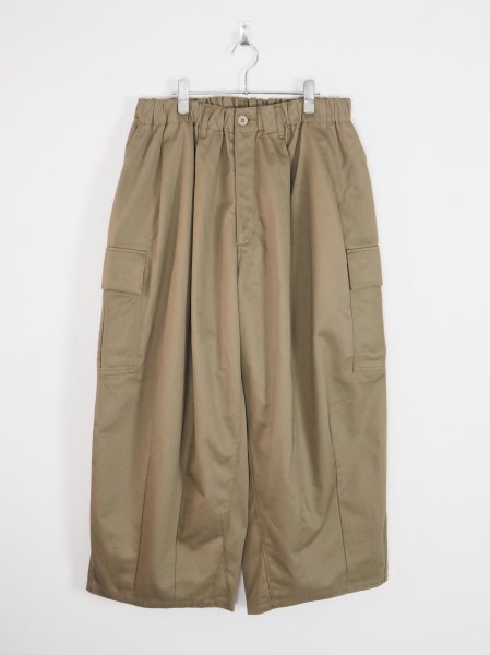 <img class='new_mark_img1' src='https://img.shop-pro.jp/img/new/icons14.gif' style='border:none;display:inline;margin:0px;padding:0px;width:auto;' />[IS-NESS] BALLOON CARGO EZ PANTS -BEIGE-