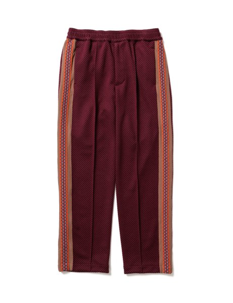 <img class='new_mark_img1' src='https://img.shop-pro.jp/img/new/icons14.gif' style='border:none;display:inline;margin:0px;padding:0px;width:auto;' />[SASQUATCHFABRIX.] CLASSIC LACE TRACK PANTS -BORDEAUX-