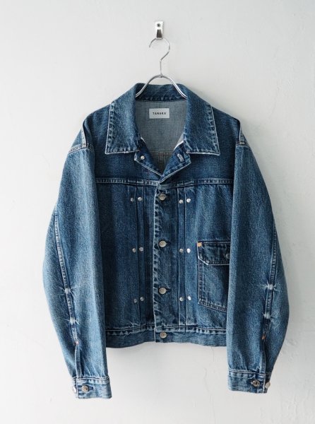 <img class='new_mark_img1' src='https://img.shop-pro.jp/img/new/icons14.gif' style='border:none;display:inline;margin:0px;padding:0px;width:auto;' />[TANAKA] NEW CLASSIC JEAN JACKET -VINTAGE BLUE-