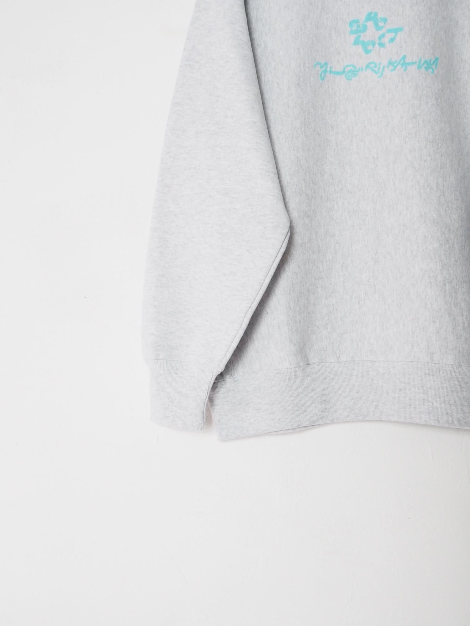 MIDORIKAWA(ミドリカワ) × NGAP CREWNECK SWEAT -GRAY-の通販