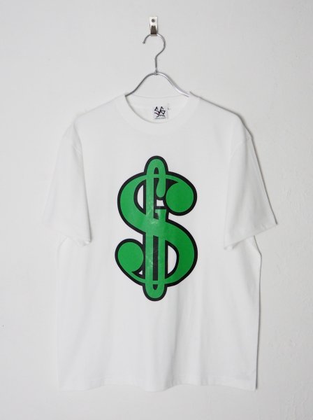 [SPECIAL GUEST K.K.] SG Cash Logo Tee -WHITE-