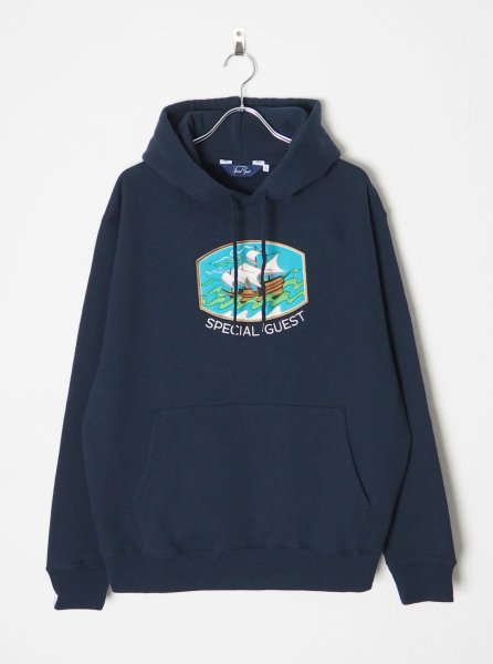 <img class='new_mark_img1' src='https://img.shop-pro.jp/img/new/icons14.gif' style='border:none;display:inline;margin:0px;padding:0px;width:auto;' />[SPECIAL GUEST K.K.] SG Ship Hoodie -NAVY-