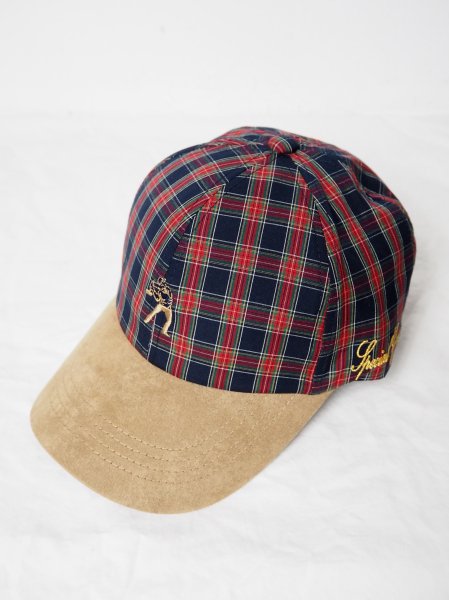 [SPECIAL GUEST K.K.] SG Check Cap -RED-