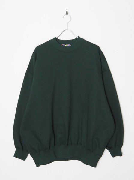 <img class='new_mark_img1' src='https://img.shop-pro.jp/img/new/icons14.gif' style='border:none;display:inline;margin:0px;padding:0px;width:auto;' />[IS-NESS] VENTILATION LONG CREW SWEATSHIRT -GREEN-